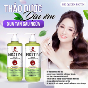 Cặp gội xả HK QUEEN BIOTIN